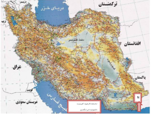نقشه ایران 